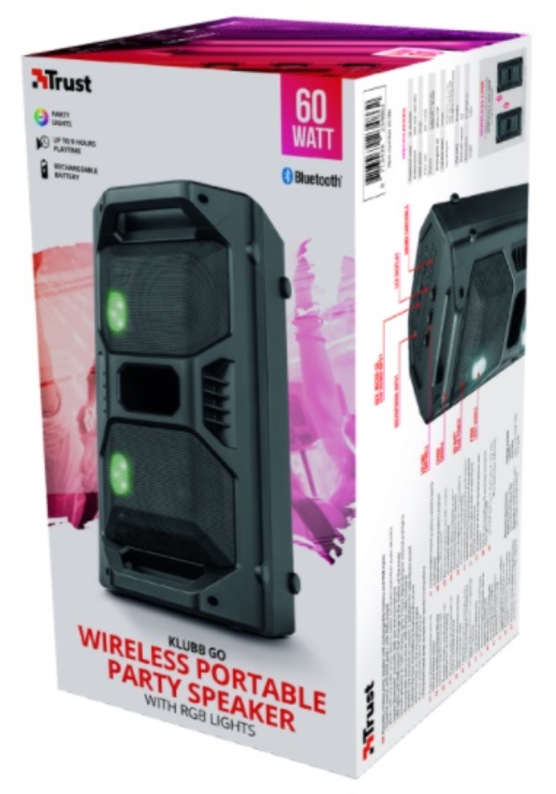 TRUST TRUST ALTOPARLANTE WIRELESS 60W
